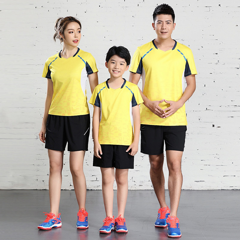 Summer volleyball suit Team uniforms for men and women Speed Dry Breathable Jersey Team Badminton Shuttlecock Jersey Customized Invoicing