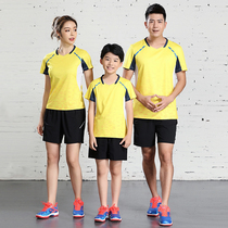 Summer volleyball suit suit suit mens and womens quick-dry breathable jersey team badminton shuttlecock suit custom billing