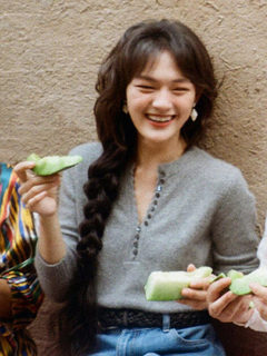 Wenqi's same sweater ~ 9-needle 26-count 100 cashmere sweater half-open round neck sweater for women 25 autumn and winter inner mongolia