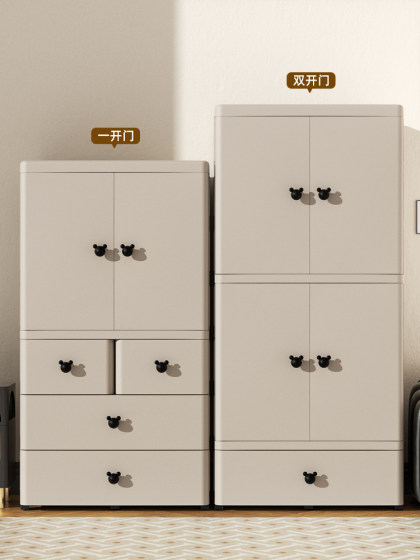 加厚儿童专用衣柜简易宝宝小衣橱婴儿家用卧室衣服储物柜收纳柜子