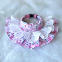 Нагрудник, цветочный принт