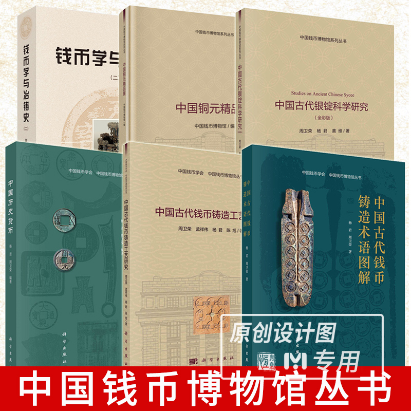 [Optional] Research on Ancient Chinese Coinage Casting Techniques, Illustrated Glossary of Ancient Chinese Coinage Casting Terms, Chinese Historical Currency, Scientific Studies on Ancient Chinese Silver Ingots, China Coin Association, China Coin Museum Series