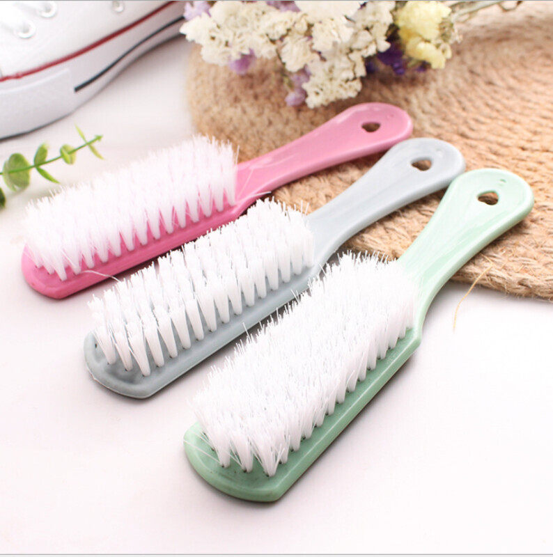 Versatile cleaning soft wool shoe brushed shoes brushed plastic hairbrush leather shoe polish shoe brushed plate brushed laundry brush shitzer