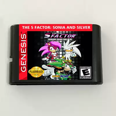 Action to break through the class] new Sega Sega 16-bit TV MD game Black Kasonia and silver US version