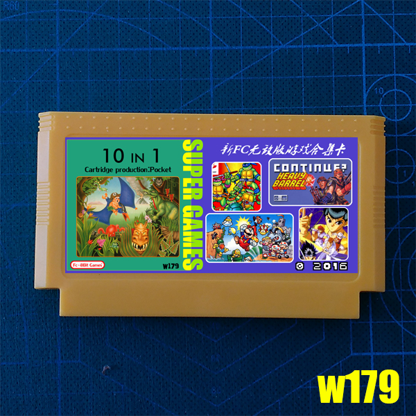 New 8 bits of player booked FC games for the card version 10 all-in-one pyloric book earthly soldier adventurer island, etc.