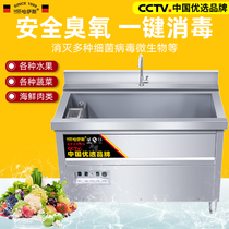 Hassas commercial vegetable washing machine large automatic fruit and vegetable washing machine canteen hotel restaurant ozone dishwasher