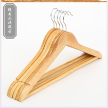 Household solid wood hanger adhesive hook Wood clothing hanging clothing store wooden clothing stand wooden clothing stand wooden clothing rack clothing stand