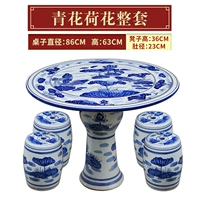 Сине-белые лотосы