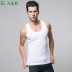 Ab nam vest mỏng phần nam không tay thoáng khí cotton thường màu rắn thể thao thấm mồ hôi áo S706 áo bra đẹp Áo vest