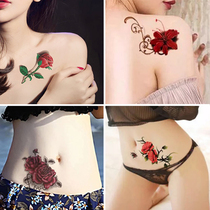 Tattoo stickers private parts Big Picture leg female ins Wind tattoo stickers adult fashion personality chest waterproof stickers 3d