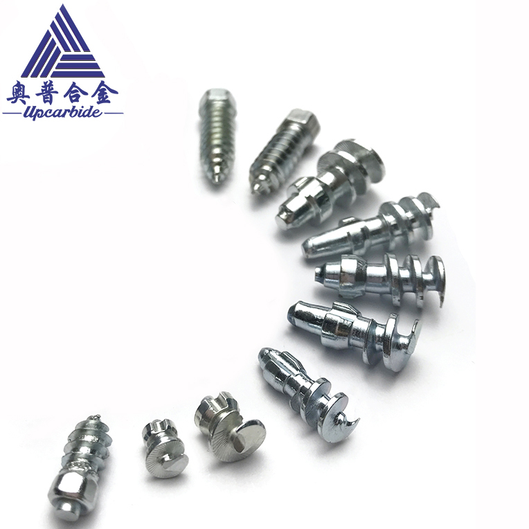 Snow Tire Studs, Car Tire Anti-Skid Studs, Threaded Studs Suitable for Non-Porous Tires, Snow Anti-Skid Tungsten Steel Studs