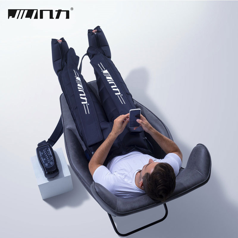 Jili 8-Chamber Leg Massager for Sports Recovery, Compression Muscle Relaxation, Air Pressure Full-Body Relaxation Pants