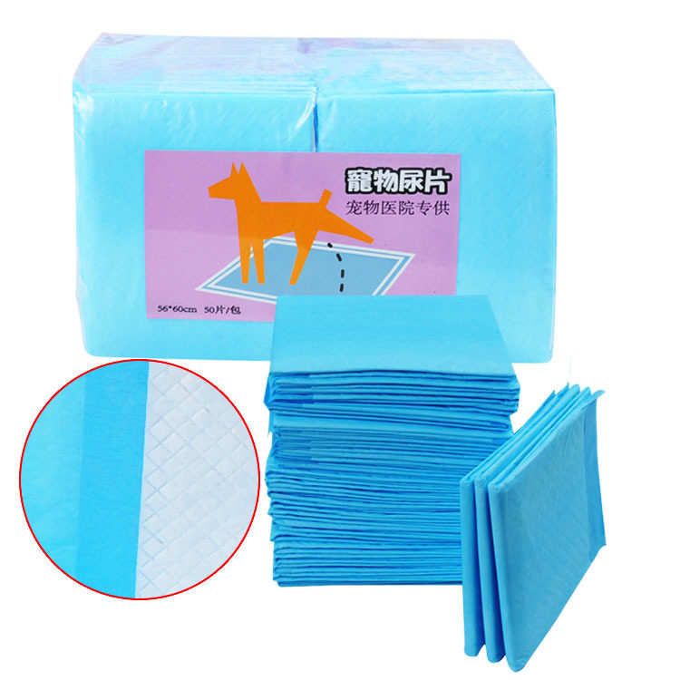 *Pet diaper*Small pieces of diaper pieces of non-wet water absorption and diaper cushion of small white ferrets full of 100