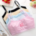 Cô gái đồ lót cô gái 8-13-15 tuổi vest nữ sinh phát triển thời kỳ bông trung học nữ - Ống áo lót cho người có vòng 1 to Ống