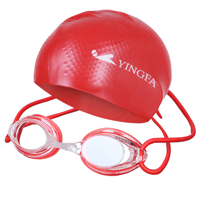 Anh trai và cô gái tóc trẻ em không thấm nước và chống sương mù đua kính bơi chuyên nghiệp silica gel mũ bơi gói Y570AF - Goggles kính bơi tốt