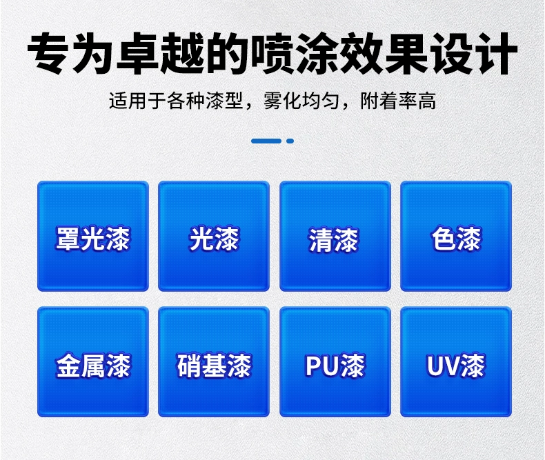 Wufu W-71 súng phun sơn ô tô máy bơm không khí trên và dưới nồi W-77 khí nén sơn cao su đặc biệt cao nguyên tử hóa súng phun sơn súng sơn ff súng phun sơn s710