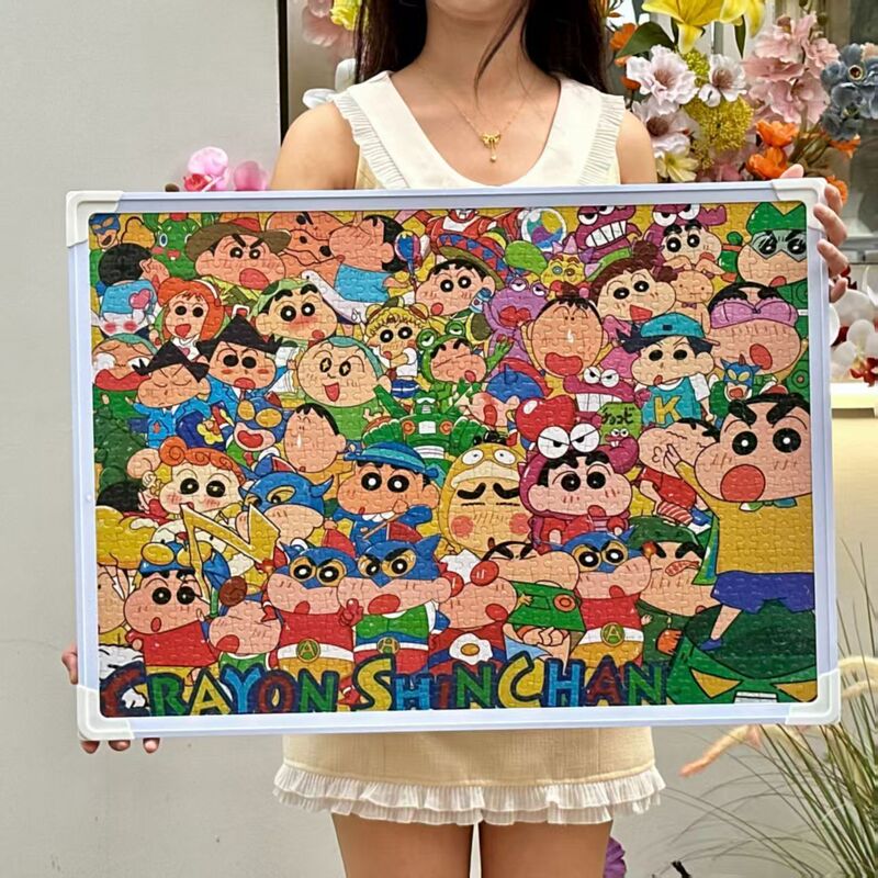 1000-Piece Puzzle Special Frame 50*70cm Wall-Mounted Frame Simple and High-End 28inch Picture Frame Universal Puzzle Frame