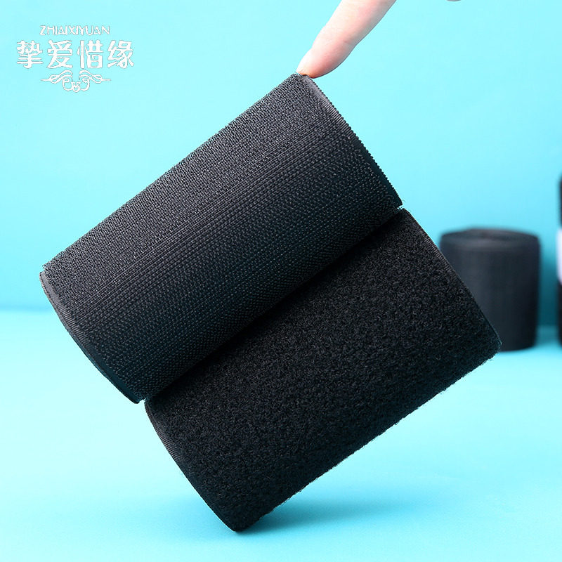 Pin hair female buckle adhesive tape velcro Cable ties Adhesive tape velcro tape tear designer shoes shoes self-adhesive velcro