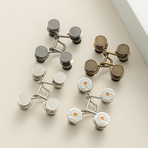 Waist tightening button pants waist size adjustment