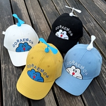 Childrens spring hat super cute cute female baby cap Cartoon windmill boy Korean version cool baseball cap summer
