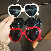 Childrens sunglasses UV protection baby fashion trendy boy girl love cartoon cute sunglasses child glasses