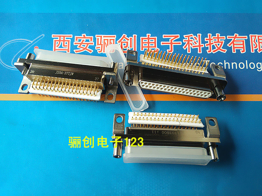 J29A-37TJ Rectangular Connector J29A-37TJW Curved Pin Socket 37-Pin Connector Consult The store