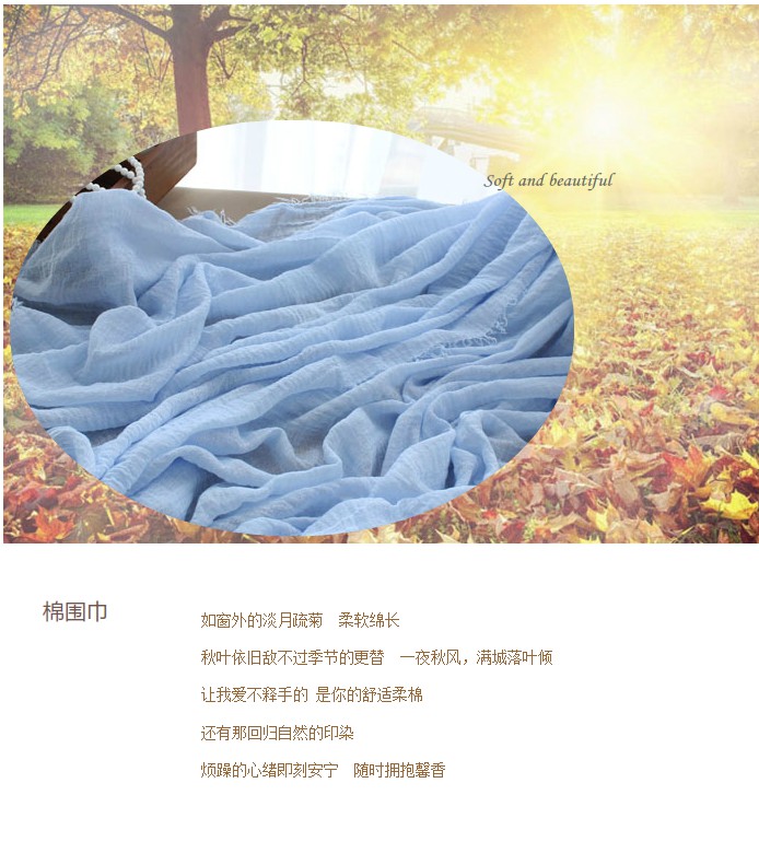 Foulard pour Femme en Coton - Ref 3160341 Image 6