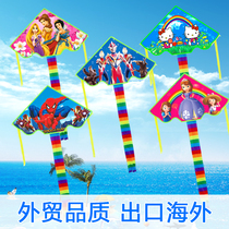 Weifang Hongyun Kite Childrens Kite Princess Cartoon Kite HD Hot Print Bird of Paradise Kite Factory Direct Sales