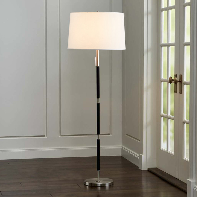 Nordic American postmodern minimalist light extravagant floor lamp Living room Book room Bedroom bedside Creative leather upright table lamp