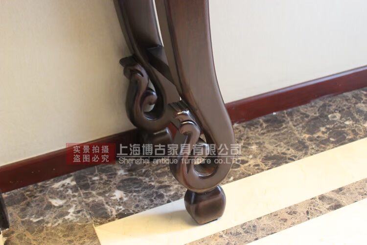 Nội thất nhân văn Bogu Các triều đại Ming và Qing Nội thất cổ điển Phong cách retro Squat Trung Quốc Head Case Case Bảng điều khiển - Bàn / Bàn bàn gỗ me tây nguyên tấm