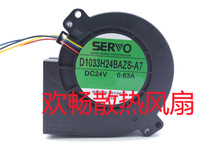 SERVO D1033H24BAZS-A7 DC 24V 0 63A Turbo Blast 4-wire cooling fan