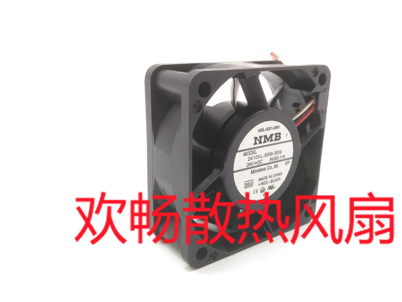 NMB 2410VL-S5W-B59 24V AVG 0 11A 6cm DC24V Amplifier Cooling Fan