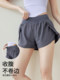 Women's Sports Shorts 2026 New Style Fitness Yoga High-Waisted Running Professional Training Fake Two-Piece Anti-Exposure Three-Quarter Pants