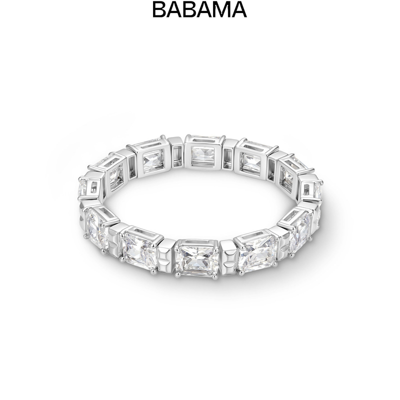Babama Ice Crystal Bracelet Light Luxury Niche Design Couple Bracelet Women's Model 2026 New Model Men's Birthday Gift Babama Ice Crystal Bracelet Light Luxury Niche Design Couple Bracelet Women's Model 2026 New Model Men's Birthday Gift