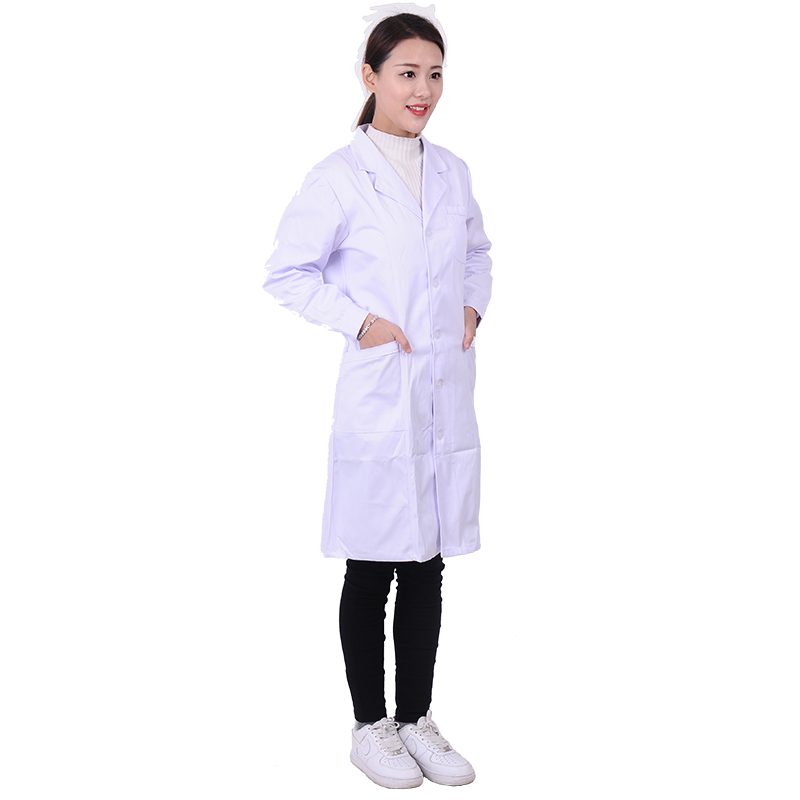 Thu và các bác sĩ nam và nữ mùa đông doctorlong quần áo cách ly dày dài tay làm việc trắng y tá lớn không thể đủ khả năng để phục vụ bóng