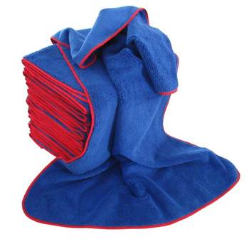 Large fiber car wash towel car cleaning rag kitchen bathroom wiper scouring pad absorbent car towel