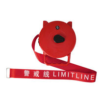 Yuanhan Safety Warning Tape 50 Meter Box Portable Reflective Disk Canvas Divided Warning Line Construction Site Stopped