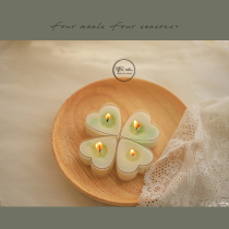 Clover FmFs scented candle Love tea wax Make-a-wish Niche ins Hand gift Best friend birthday gift