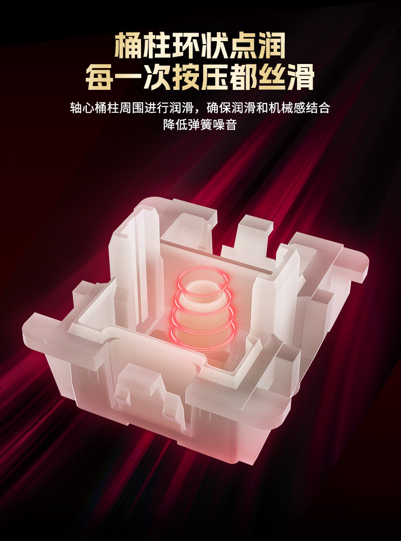 Вал cherry樱桃原厂mx2a机械键盘轴体客制化热插拔轴极光轴红轴樱花轴