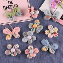 Cartoon homemade fabric bow flower clothes hat decoration hair accessories versatile DIY handmade materials