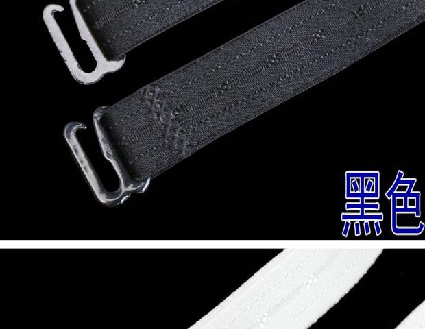 Mua hai tặng một bông miễn phí với dây đeo vai chống trượt dây đeo bằng vải màu kẹo dây đeo vai áo ngực rộng 1,2cm quai áo trong suốt