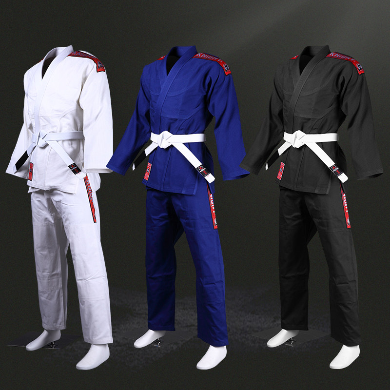 Knight Knight Classic Brazilian Jiu-Jitsu Costume For Men and Women Beginner Training Competition with belt can be customized