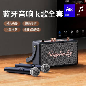 金运家庭ktv音响套装唱歌设备套装k歌家用全套蓝牙音箱卡拉ok一体