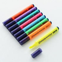 Sta highlighter 8-color marker pen candy-colored students with cute focus and large capacity