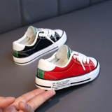 Детские тканевые туфли для мальчиков, обувь, универсальные кроссовки, осенние, 2022, тренд сезона, в корейском стиле