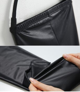 Imitation leather leggings for women's outer wear autumn and winter leather trousers Imitation leather leggings for women's outer wear autumn and winter leather trousers