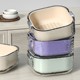 Double-layer thickened drain basket household kitchen plastic wash basin living room washing fruit tray storage vegetable basket enlargement deep