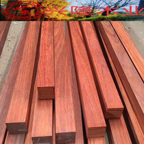 Red rosewood thin slices redwood logs solid wood planks wooden pallets desktop countertops stair steps customization