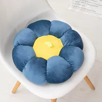 Тыквенная подушка (смог синий)