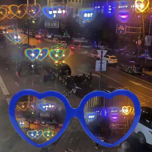 Легкие очки в виде сердечка в форме сердца, популярно в интернете